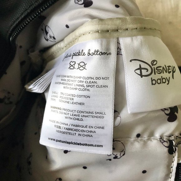 Disney Mickey Mouse 90s HTF Petunia Picklebottom Diaper Bag - Picture 6 of 12